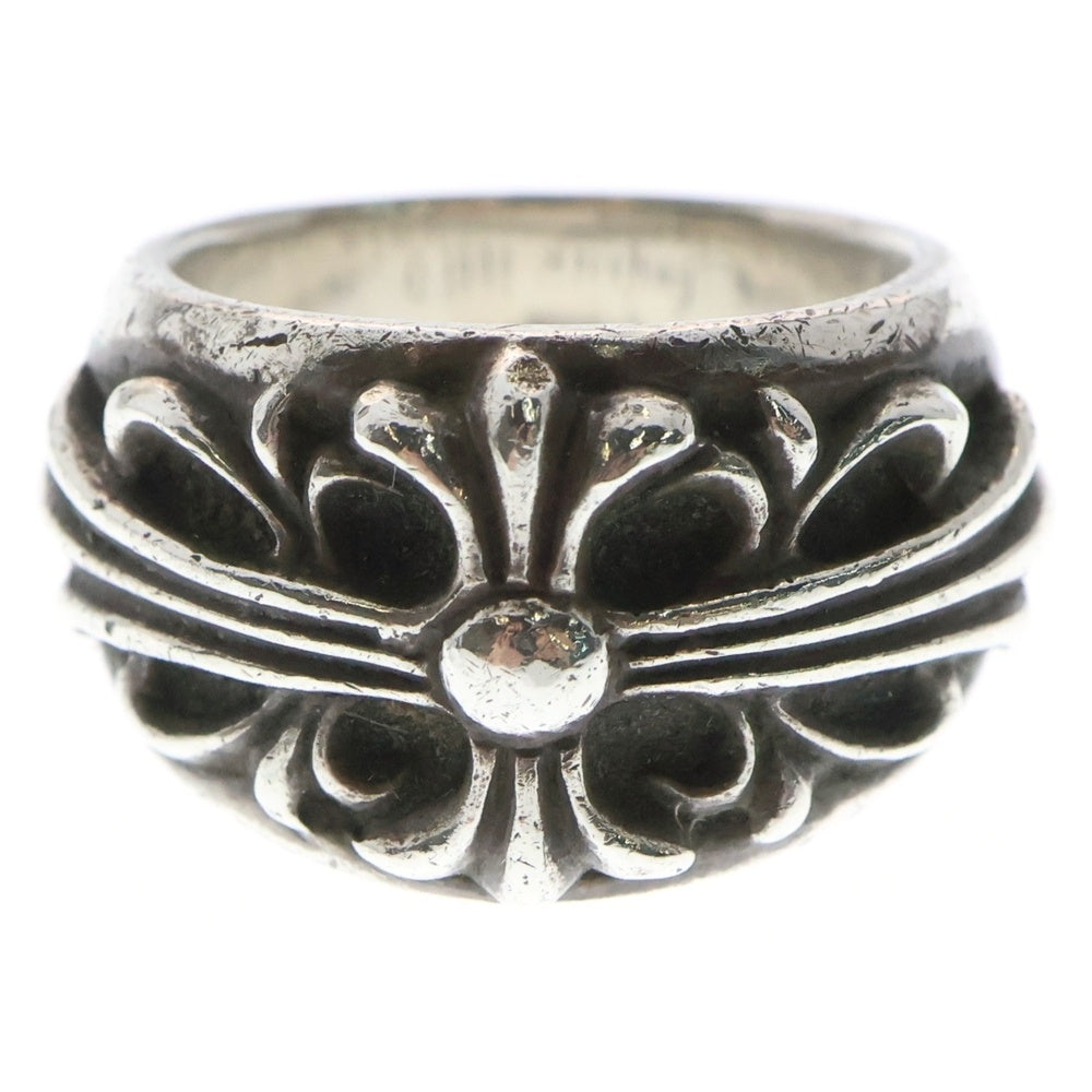CHROME HEARTS(クロムハーツ) FLRL CRS フローラルクロス リング シルバー BCA346