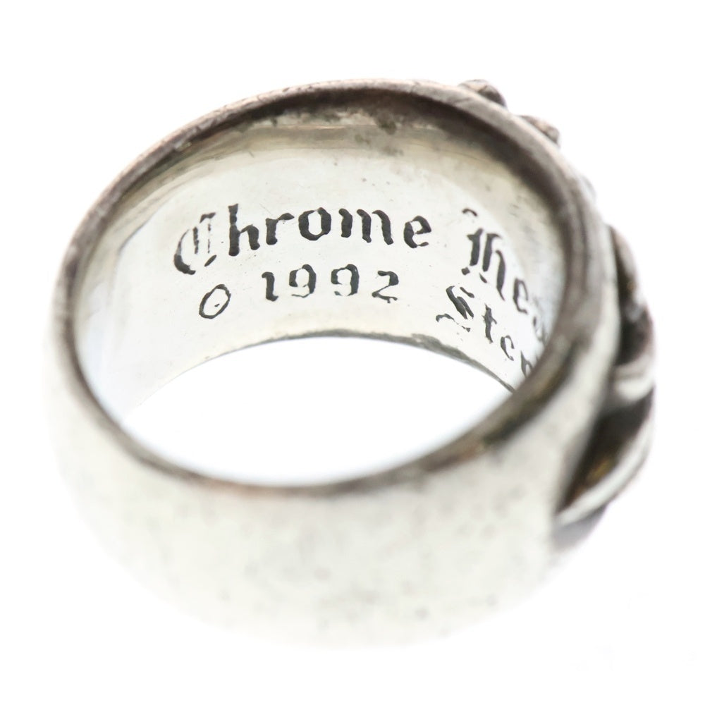CHROME HEARTS(クロムハーツ) FLRL CRS フローラルクロス リング シルバー BCA346