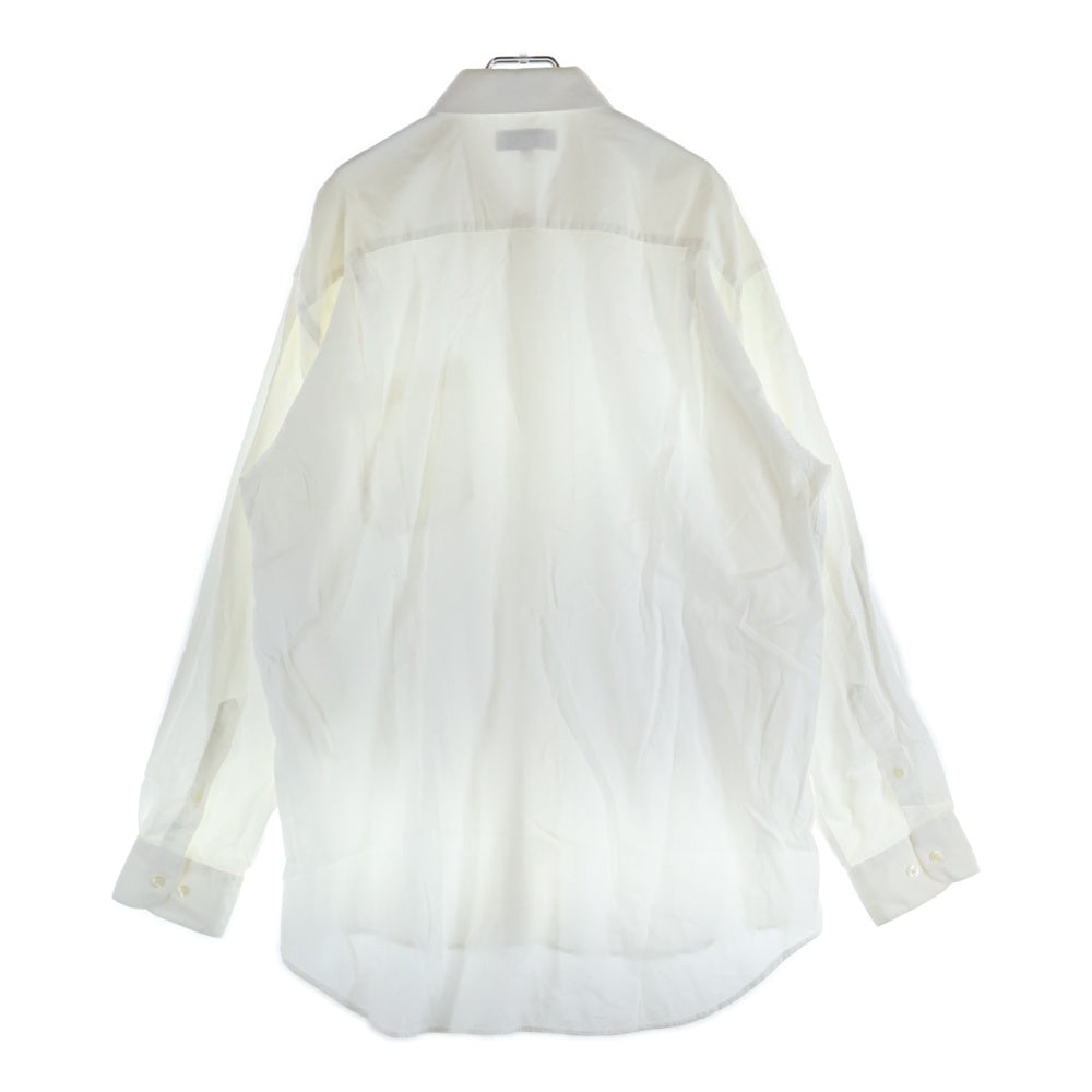 Christian Dior(クリスチャンディオール) コットン カッター 長袖シャツ ホワイト