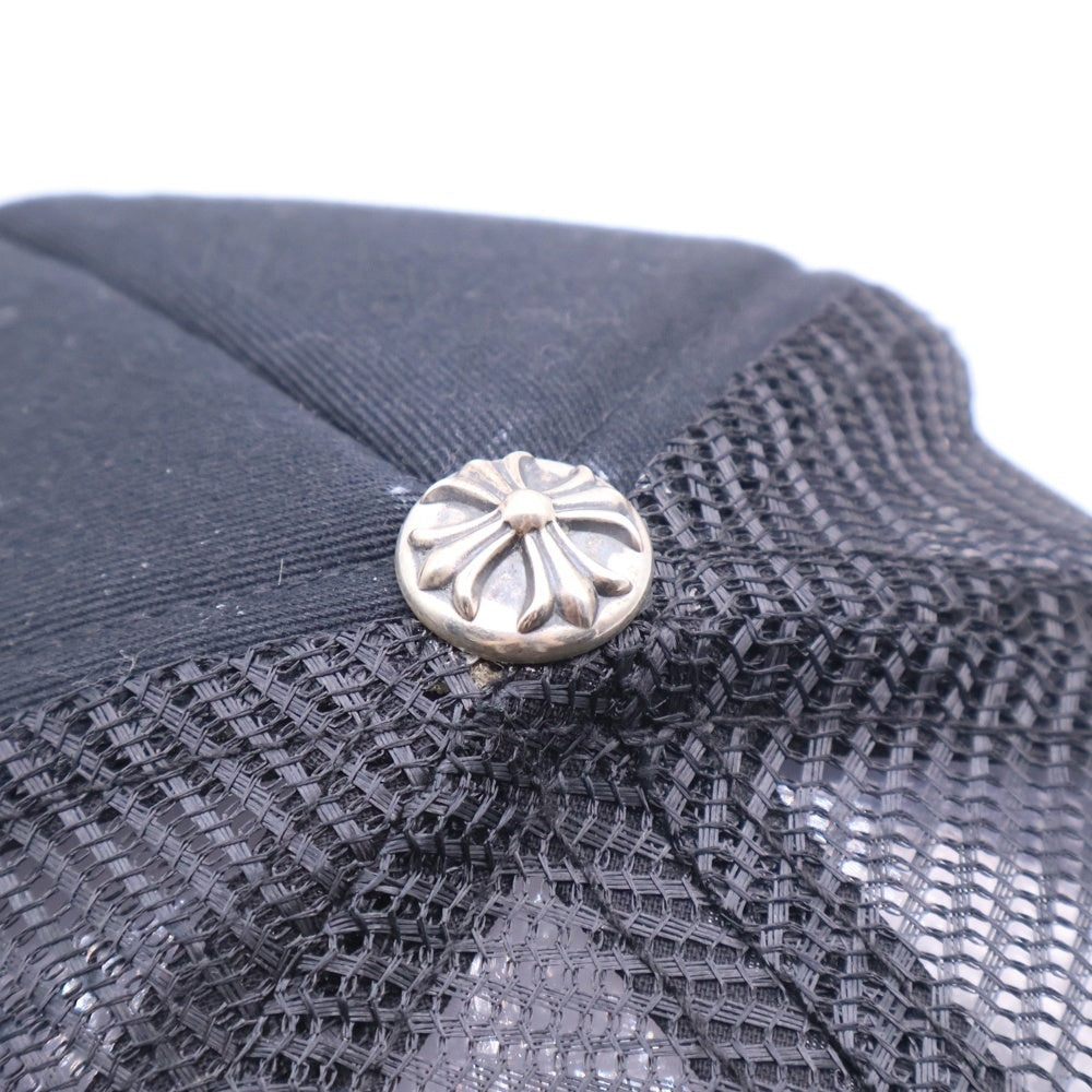 CHROME HEARTS(クロムハーツ) ×DOVER STREET MARKET TRUCKER CAP ドーバーストリートマーケット トラッカーキャップ DSMクロスボール付メッシュキャップ 帽子 ブラック