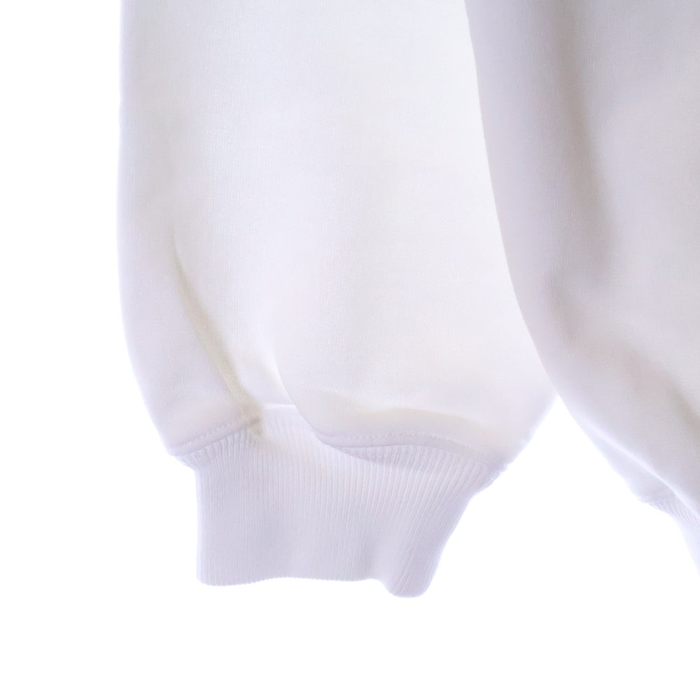 BALENCIAGA(バレンシアガ) バックロゴプリント プルオーバーパーカー ホワイト 556113 TAV37