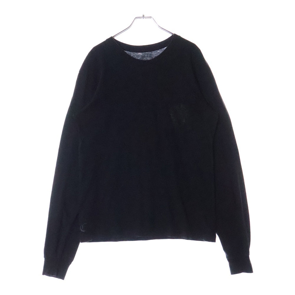 CHROME HEARTS(クロムハーツ) CH L/S 1 STAFF限定ホースシュープリント長袖カットソー ブラック