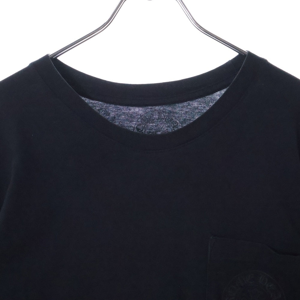 CHROME HEARTS(クロムハーツ) CH L/S 1 STAFF限定ホースシュープリント長袖カットソー ブラック