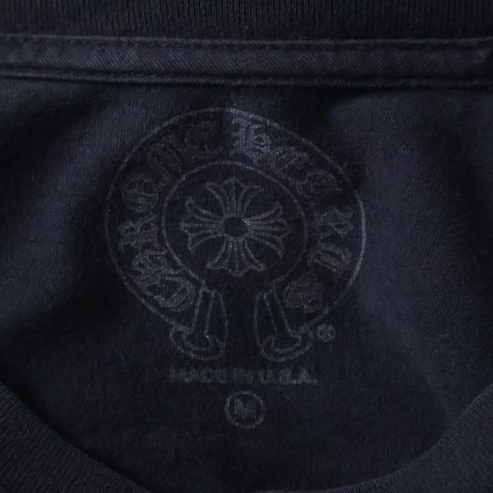 CHROME HEARTS(クロムハーツ) CH L/S 1 STAFF限定ホースシュープリント長袖カットソー ブラック