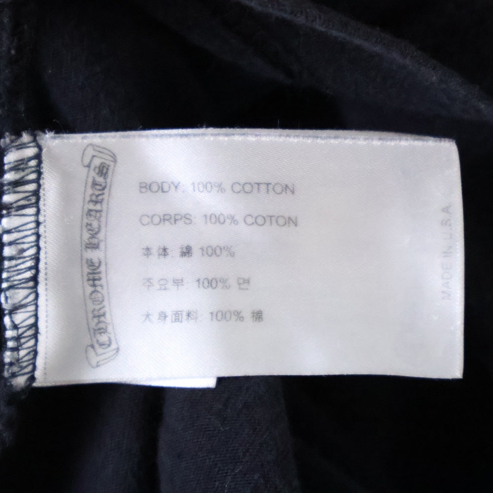CHROME HEARTS(クロムハーツ) CH L/S 1 STAFF限定ホースシュープリント長袖カットソー ブラック