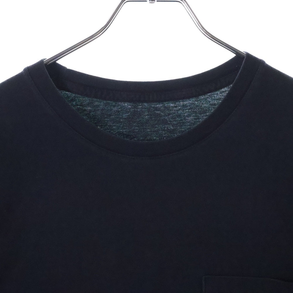 CHROME HEARTS(クロムハーツ) CH PLUS CROSS CHプラス クロス プリント クルーネック 半袖Tシャツ ブラック