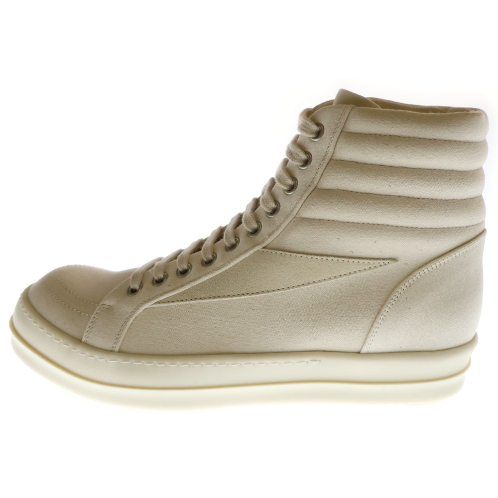 DRKSHDW(ダークシャドウ) 24SS VINTAGE HIGH SNEAKS ヴィンテージ ハイカットスニーカー ホワイト DU01D1810