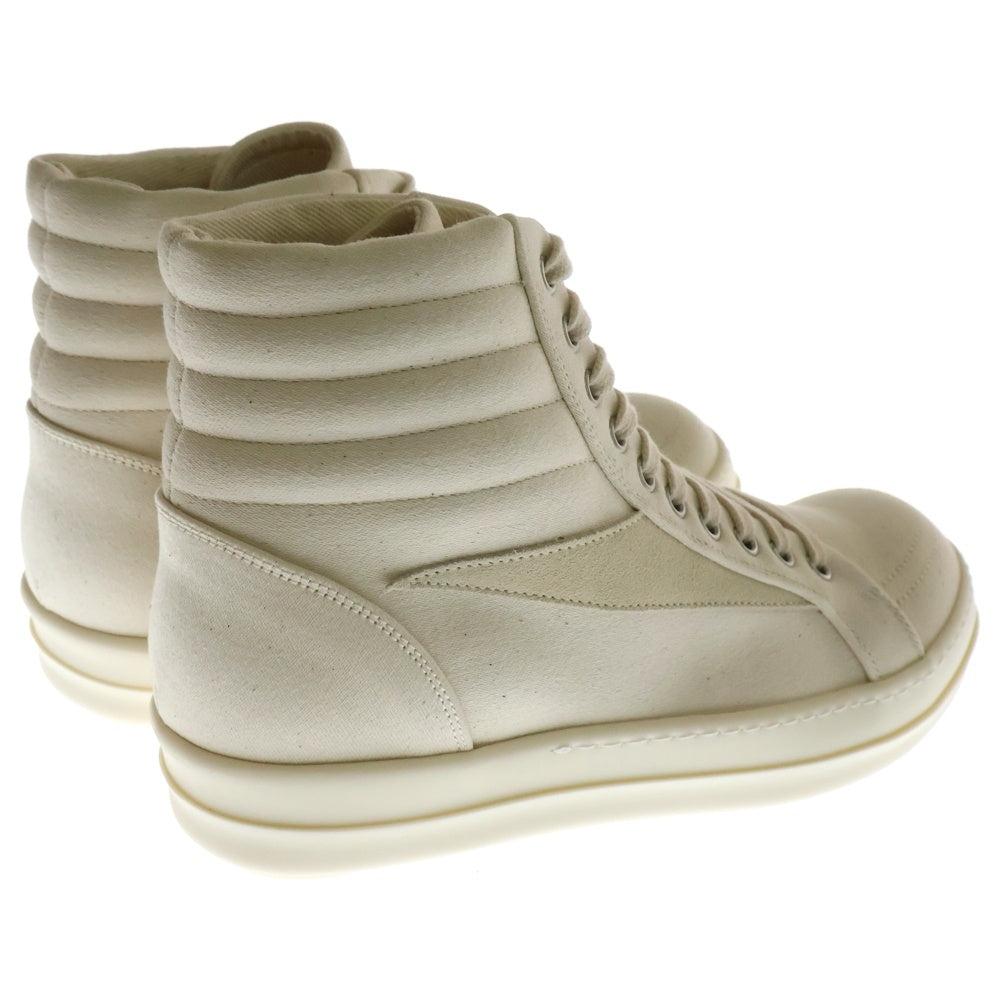 DRKSHDW(ダークシャドウ) 24SS VINTAGE HIGH SNEAKS ヴィンテージ ハイカットスニーカー ホワイト DU01D1810