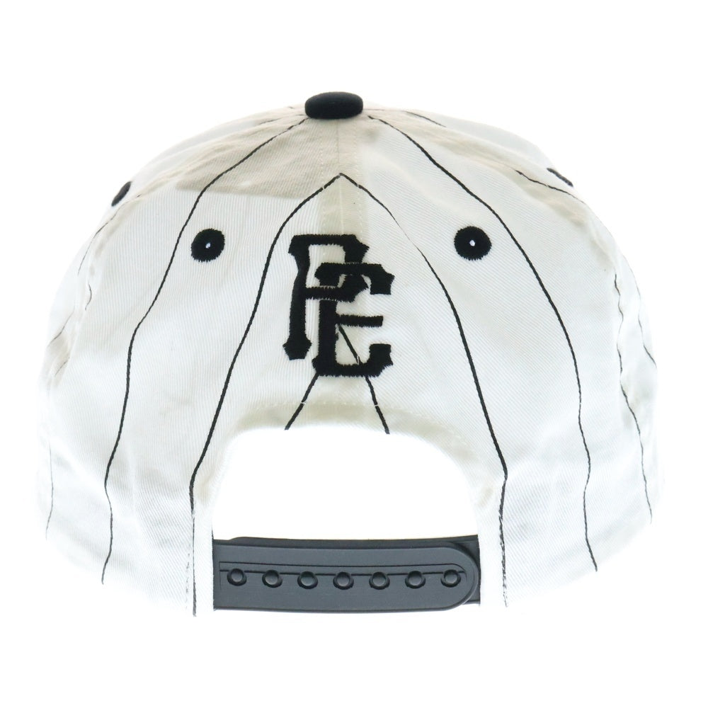 SAINT MICHAEL(セントマイケル) 24AW PE Public Enemy パブリックエネミー ベースボールキャップ ホワイト SM-YS1-0000-C22