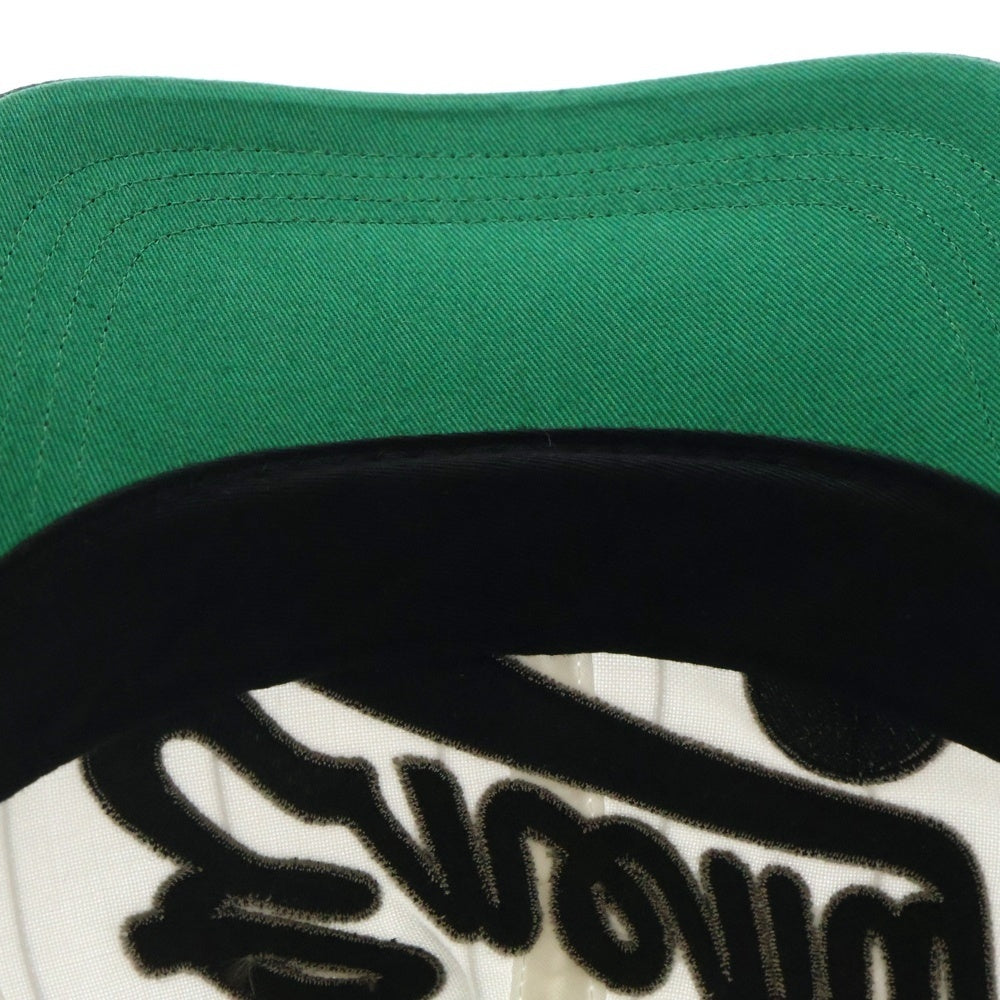 SAINT MICHAEL(セントマイケル) 24AW PE Public Enemy パブリックエネミー ベースボールキャップ ホワイト SM-YS1-0000-C22