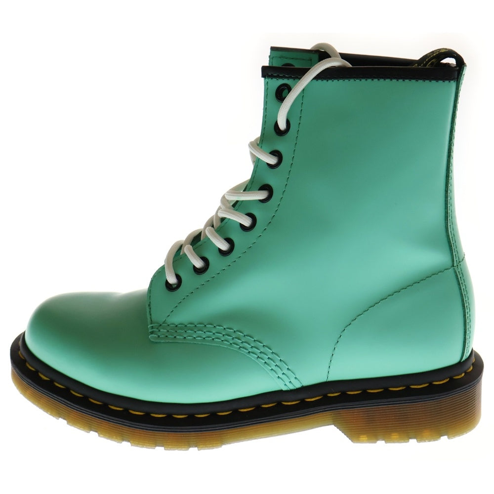 Dr.Martens(ドクターマーチン) PEPPERMINT GREEN SMOOTH 8ホール レザーブーツ グリーン 26069983 レディース