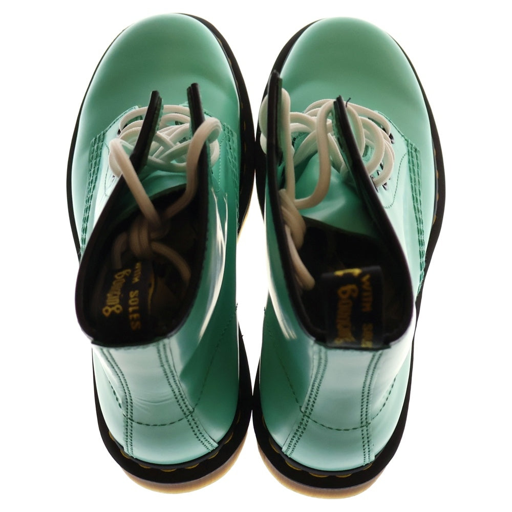 Dr.Martens(ドクターマーチン) PEPPERMINT GREEN SMOOTH 8ホール レザーブーツ グリーン 26069983 レディース