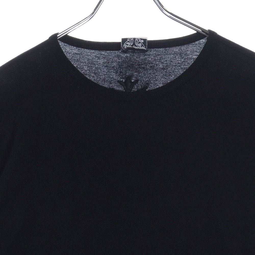 CHROME HEARTS(クロムハーツ) OLD オールド アーム ヴァインダガー刺繍 クルーネック 長袖Tシャツ