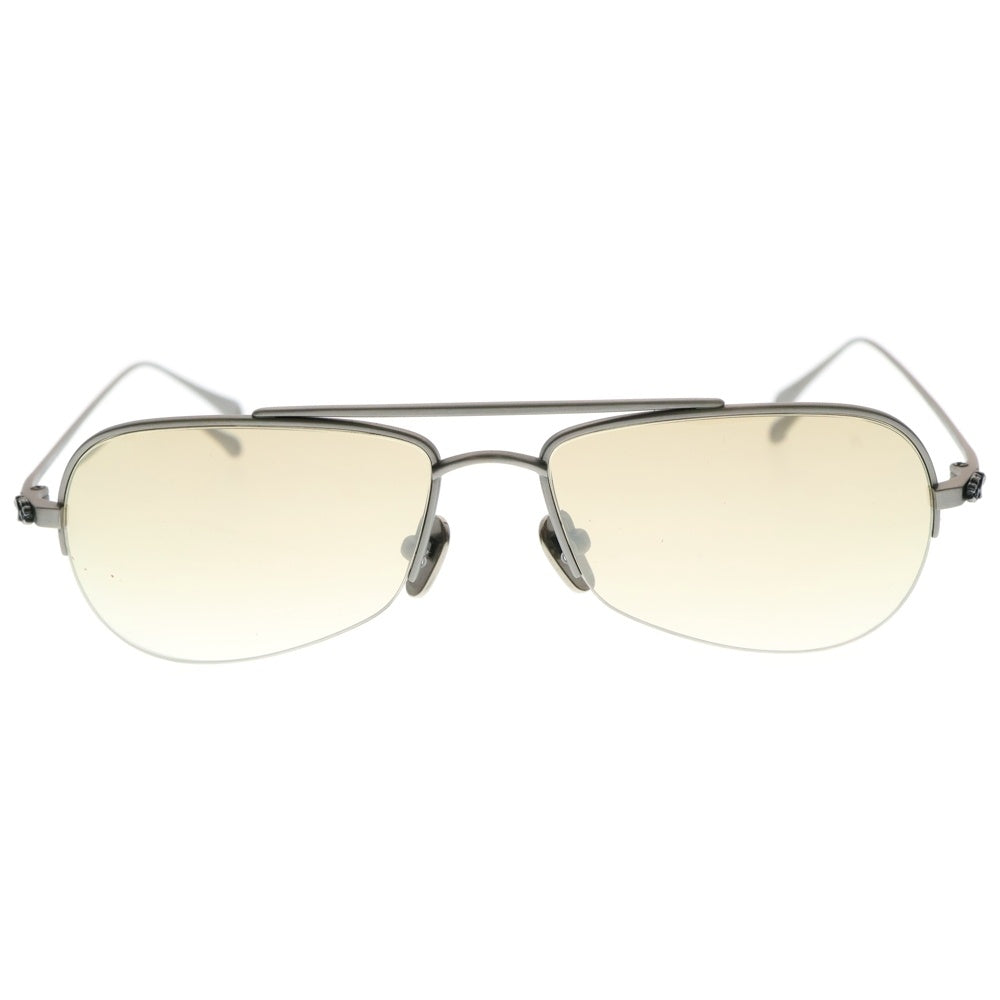 CHROME HEARTS(クロムハーツ) TITANIUM チタニウム アイウェア サングラス シルバー/ゴールド