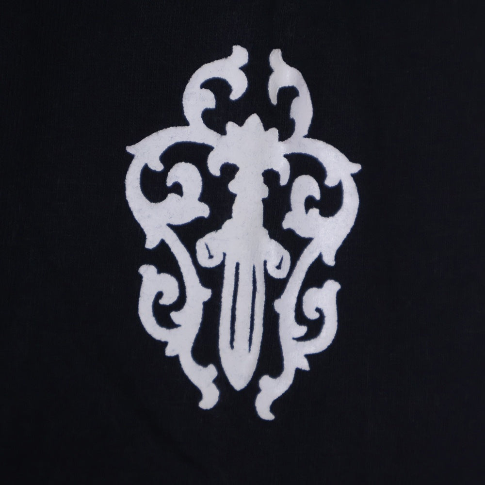 CHROME HEARTS(クロムハーツ) OLD DAGGER S/S TEE オールド ヴァインダガー アームプリント クルーネック 半袖Tシャツ カットソー ブラック