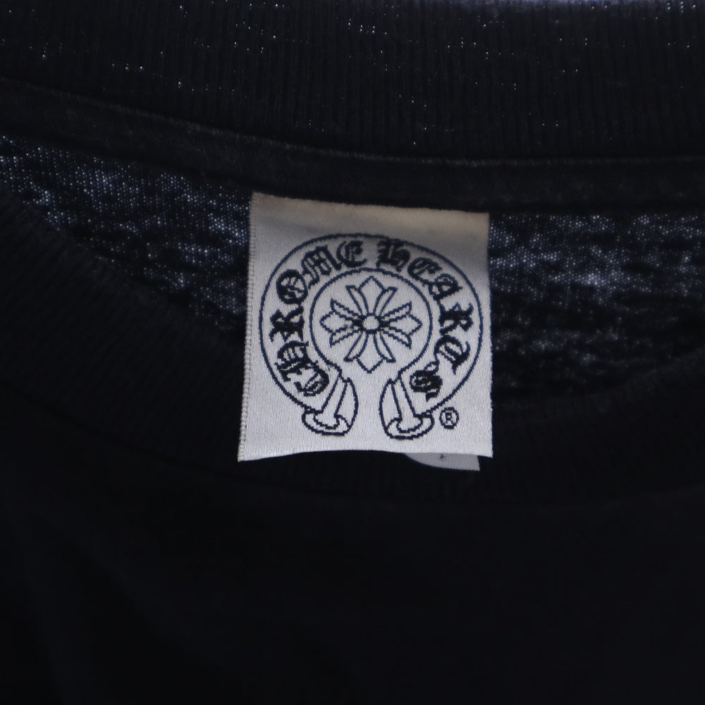 CHROME HEARTS(クロムハーツ) OLD DAGGER S/S TEE オールド ヴァインダガー アームプリント クルーネック 半袖Tシャツ カットソー ブラック