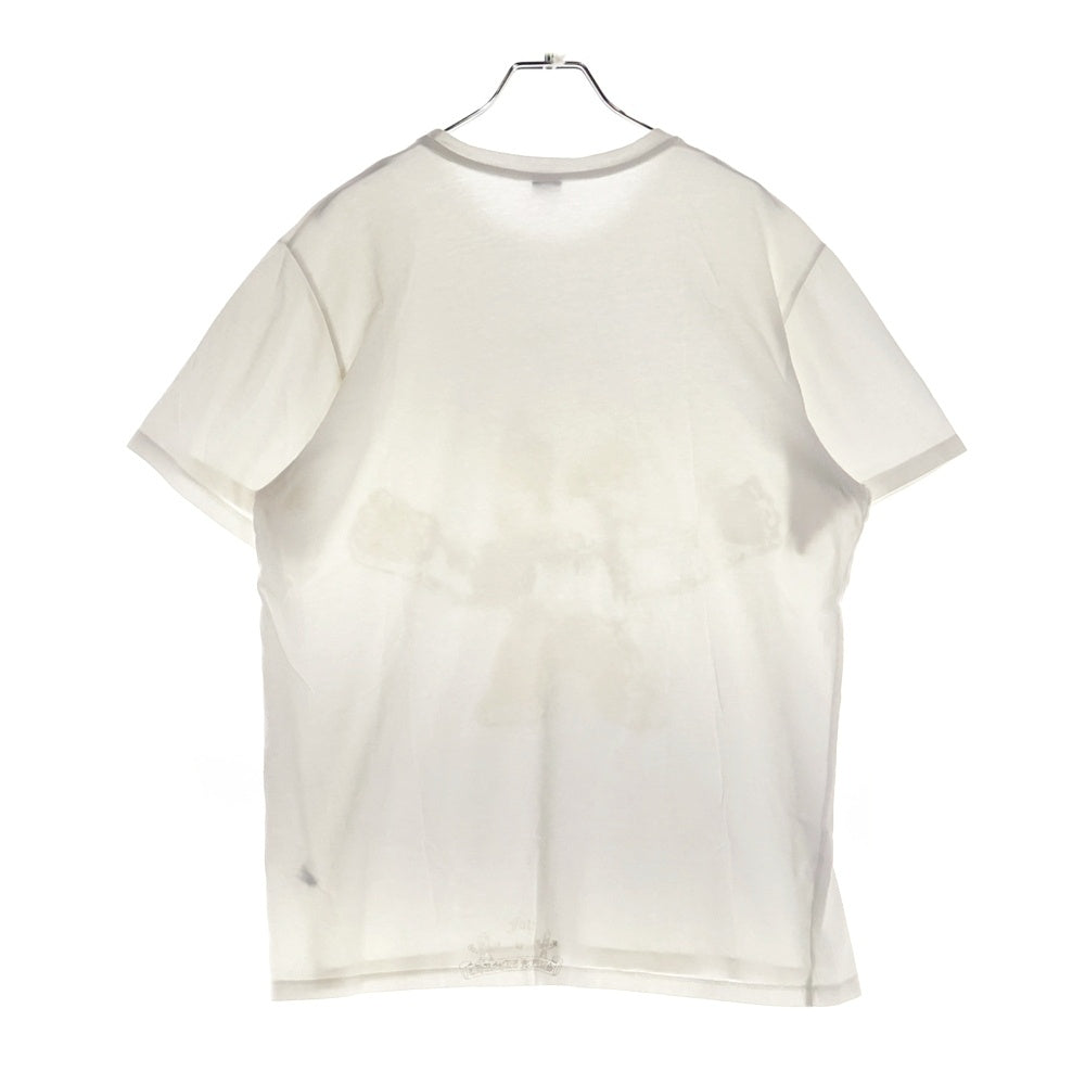 CHROME HEARTS(クロムハーツ) OLD オールド フォティ プリント 半袖カットソー Tシャツ ホワイト