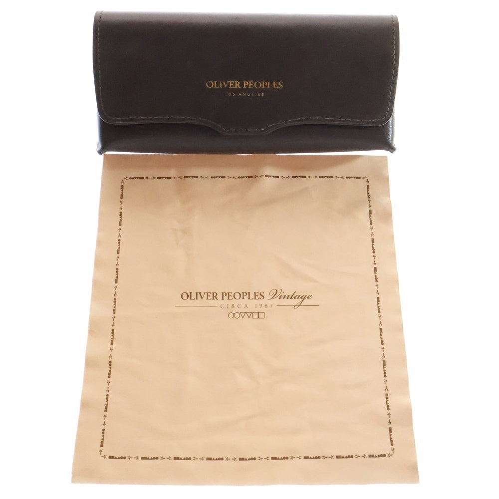 OLIVER PEOPLES(オリバーピープルズ) Gregory Peck Sun グレゴリー ペック サン ラウンド サングラス アイウェア ブラウン OV5217S 1483R8