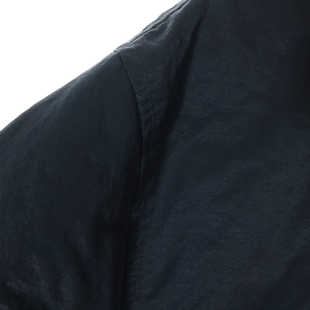 STONE ISLAND(ストーンアイランド) 22AW OPAQUE NYLON TWILL DOWN フード付 ナイロン ダウンジャケット ブラック 771541421