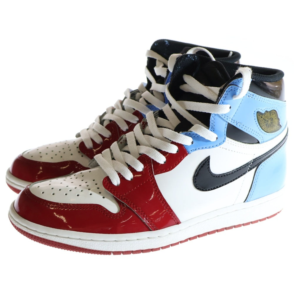 NIKE(ナイキ) AIR JORDAN1 HIGH OG FEARLESS エアジョーダン1 ハイカットスニーカー フィアレス レッド/ブルー US8/26cm CK5666-100