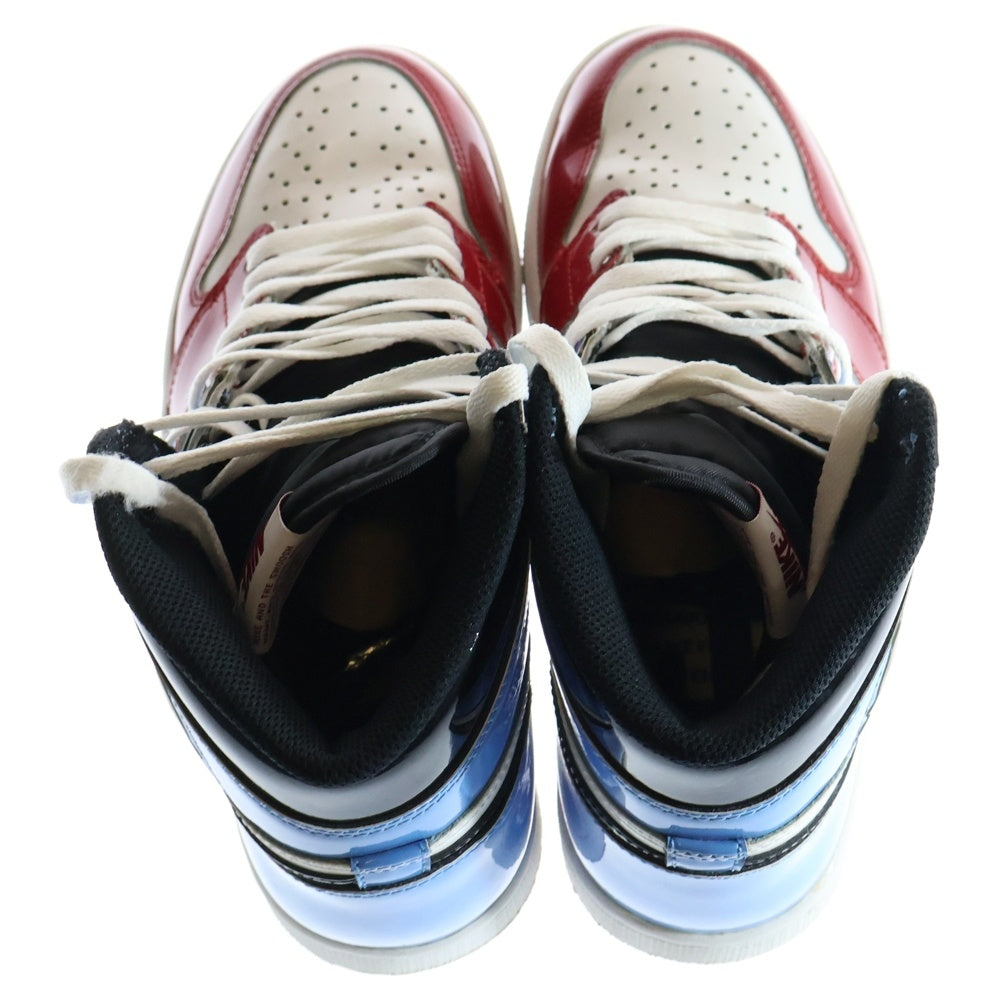 NIKE(ナイキ) AIR JORDAN1 HIGH OG FEARLESS エアジョーダン1 ハイカットスニーカー フィアレス レッド/ブルー US8/26cm CK5666-100