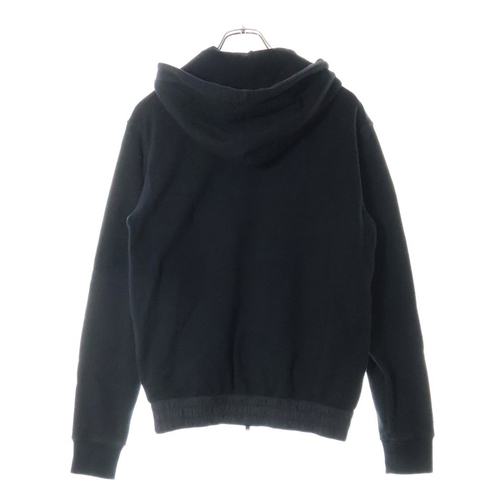 DSQUARED2(ディースクエアード) フロントロゴ ジップアップパーカー S79HG0004 S25042フーディー ブラック