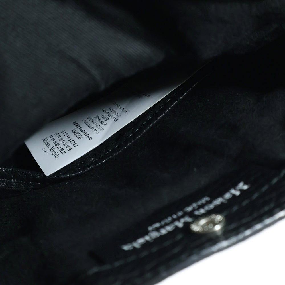 Maison Margiela 11(メゾンマルジェラ11) 5ACマイクロ ファイブ エーシー 2WAYレザー ミニバッグ ショルダーバッグ ブラック レディース S56WG0081 P0396