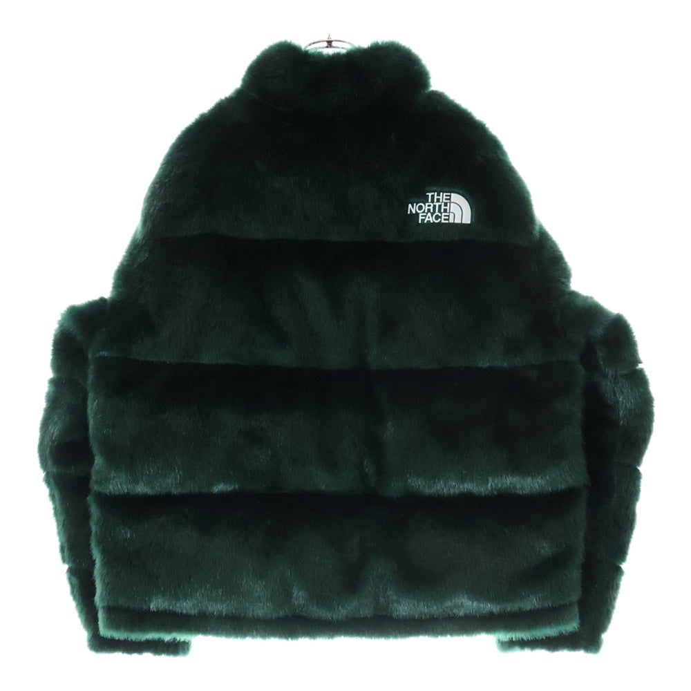 SUPREME(シュプリーム) 20AW×THE NORTH FACE Faux Fur Nuptse Jacket ノースフェイス ファー ヌプシ ダウンジャケット ブラック NF0A55VT