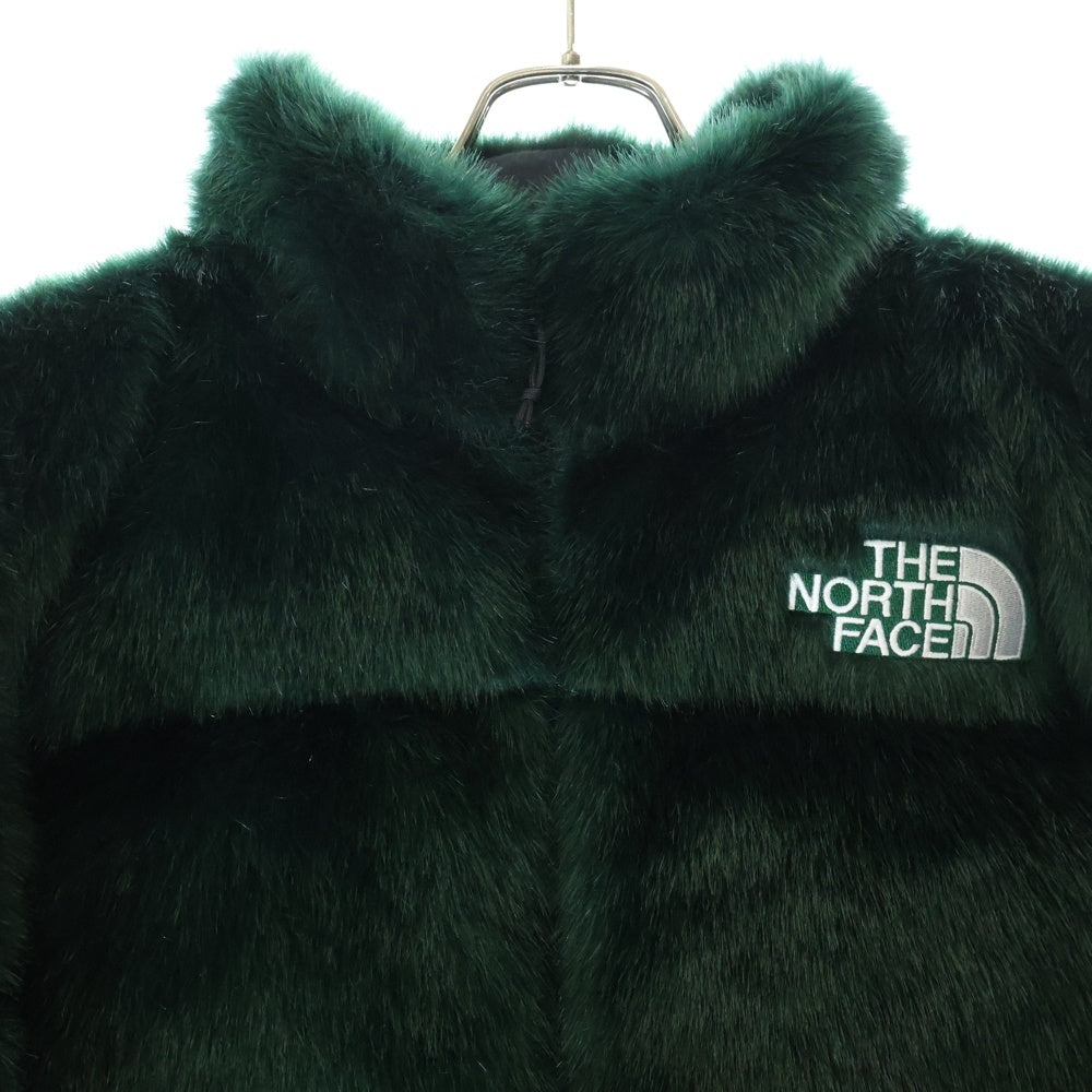 SUPREME(シュプリーム) 20AW×THE NORTH FACE Faux Fur Nuptse Jacket ノースフェイス ファー ヌプシ ダウンジャケット ブラック NF0A55VT