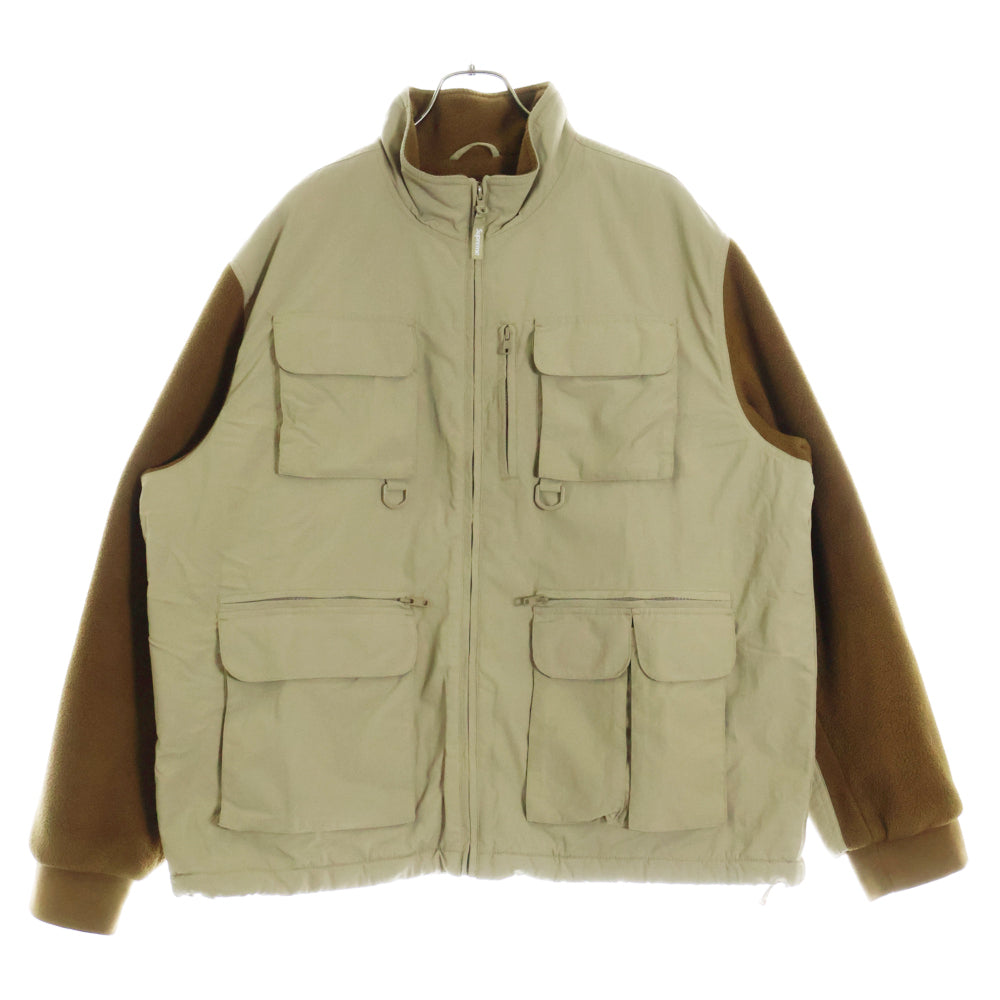 SUPREME(シュプリーム) 19AW Upland Fleece Jacket アップランドフリースジャケット ベージュ/ブラウン