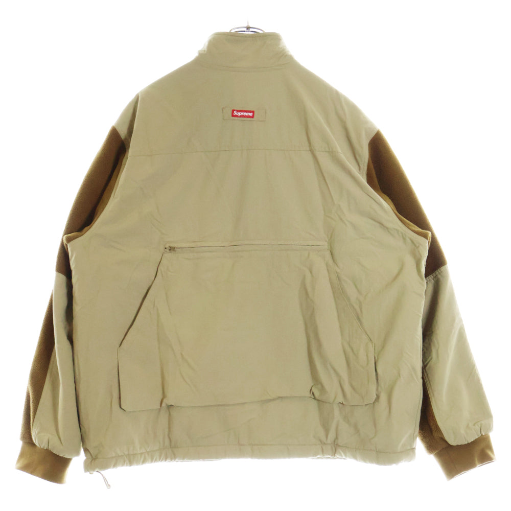 SUPREME(シュプリーム) 19AW Upland Fleece Jacket アップランドフリースジャケット ベージュ/ブラウン