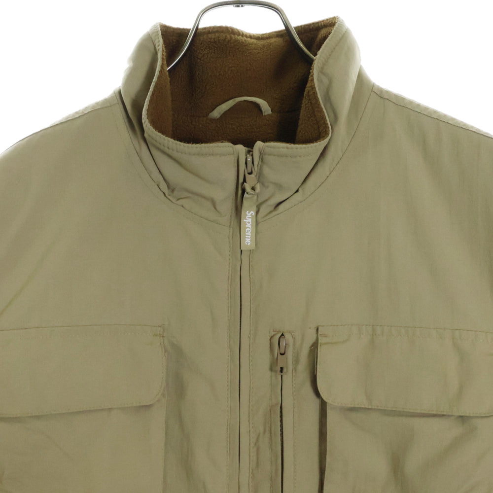 SUPREME(シュプリーム) 19AW Upland Fleece Jacket アップランドフリースジャケット ベージュ/ブラウン