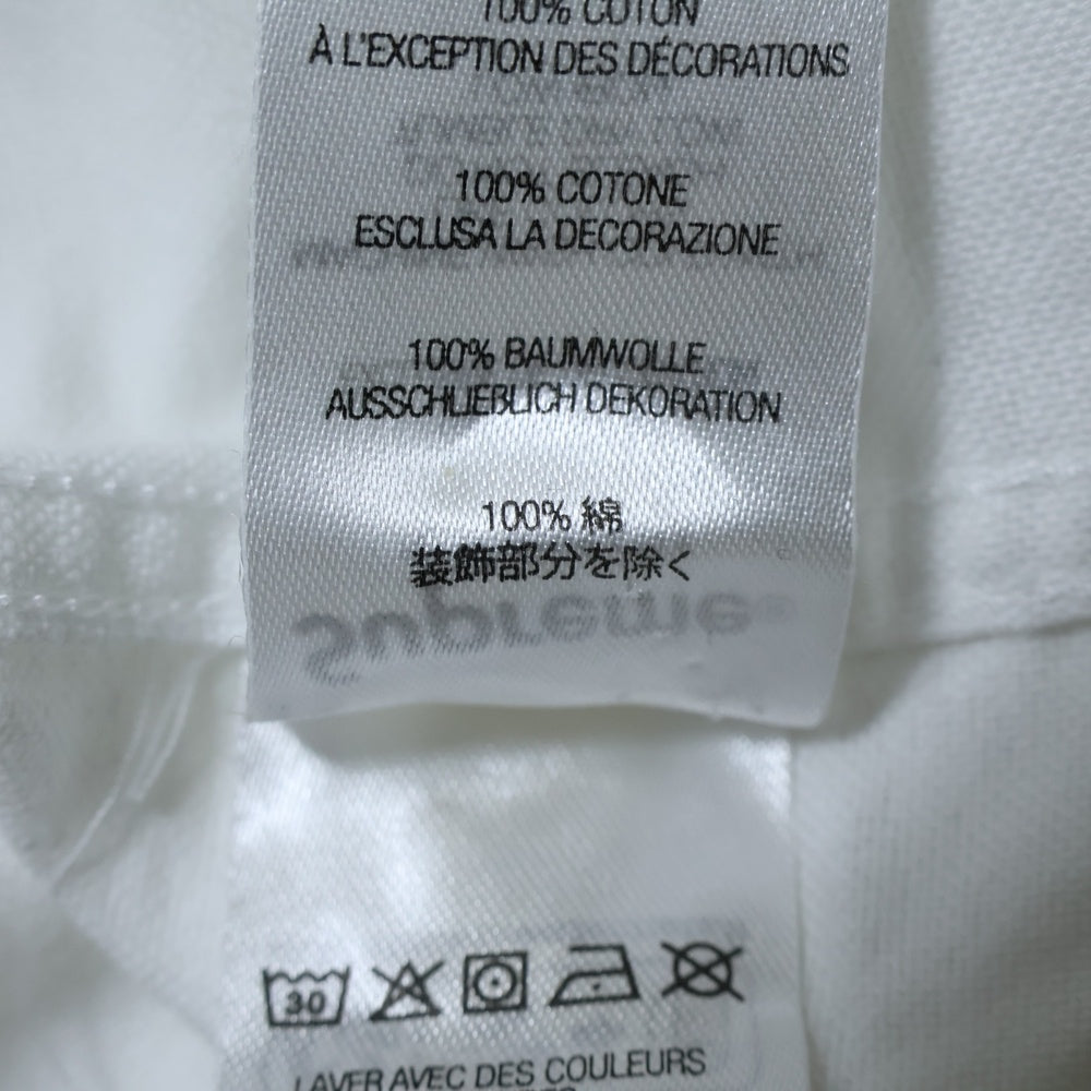 SUPREME(シュプリーム) 23SS Loose Fit S/S Oxford Shirt ルーズフィットショートスリーブ半袖シャツ ホワイト