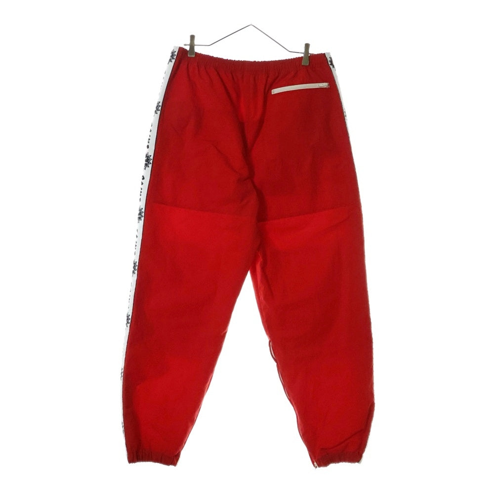 SAINT MICHAEL(セントマイケル) 23AW TRACK PANTS SIDE TAPE サイドライントラックパンツ レッド SM-YS8-0000-067
