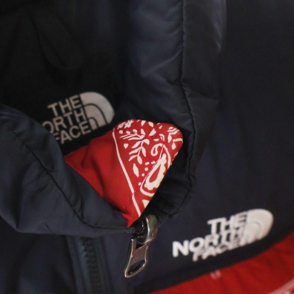 THE NORTH FACE(ザノースフェイス) 1996 NOVELTY NUPTSE JACKET バンダナ柄 ヌプシジャケット ダウンジャケット レッド NJ1DN76E