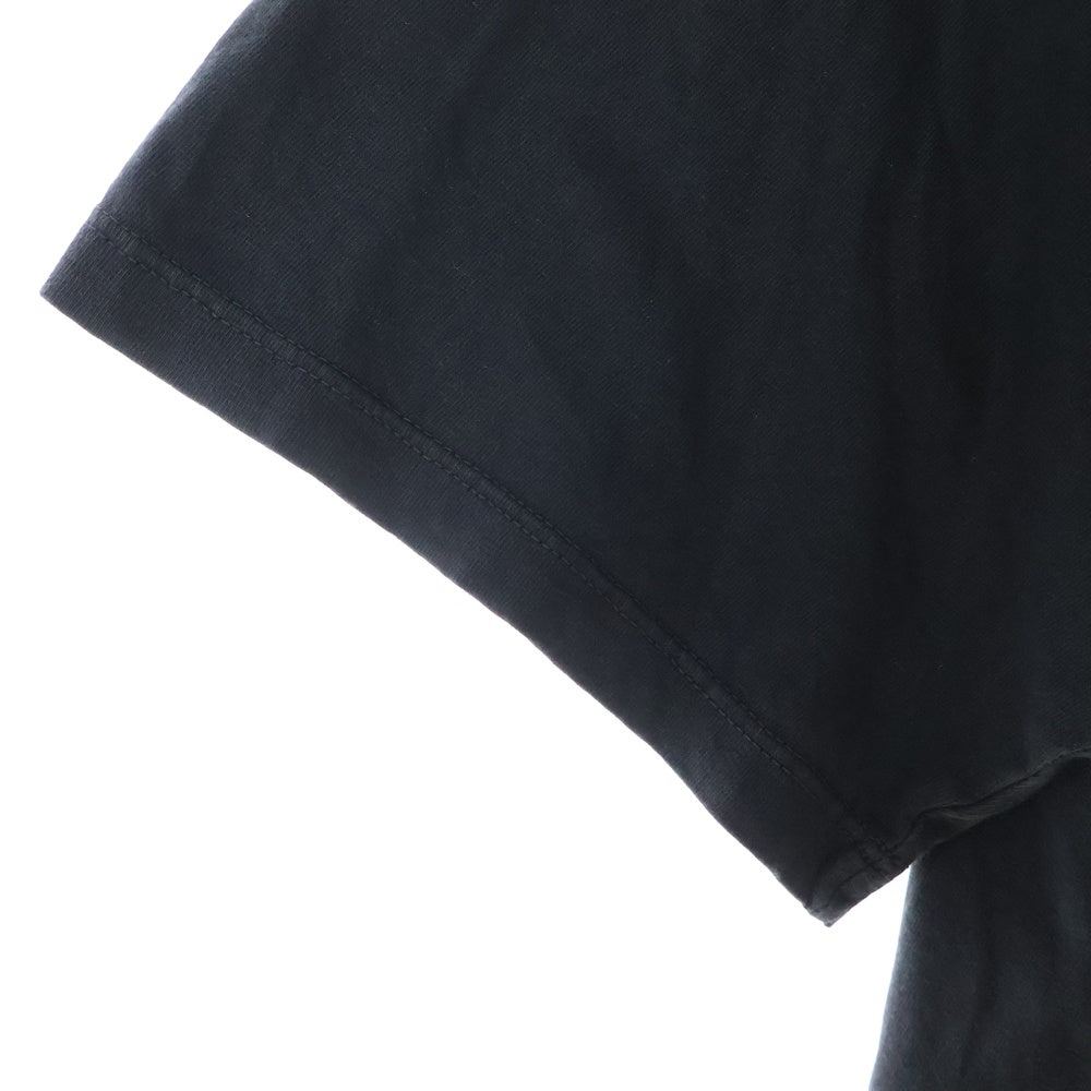 Maison Margiela(メゾンマルジェラ) 25SS スタンプロゴ オーバーサイズ半袖Tシャツ クルーネックカットソー ブラック S51GC0534