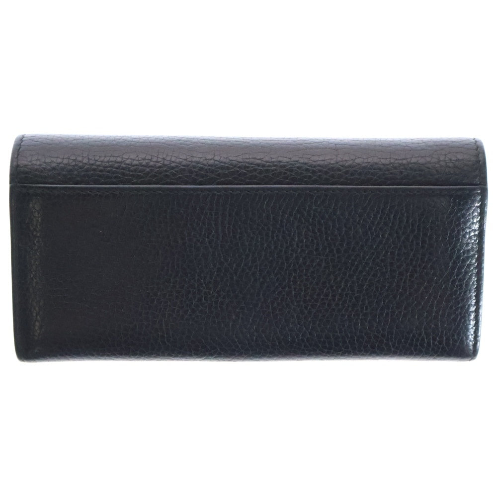 GUCCI(グッチ) DORIAN ドリアン レザーウォレット 長財布 ブラック 481727 A7M0N