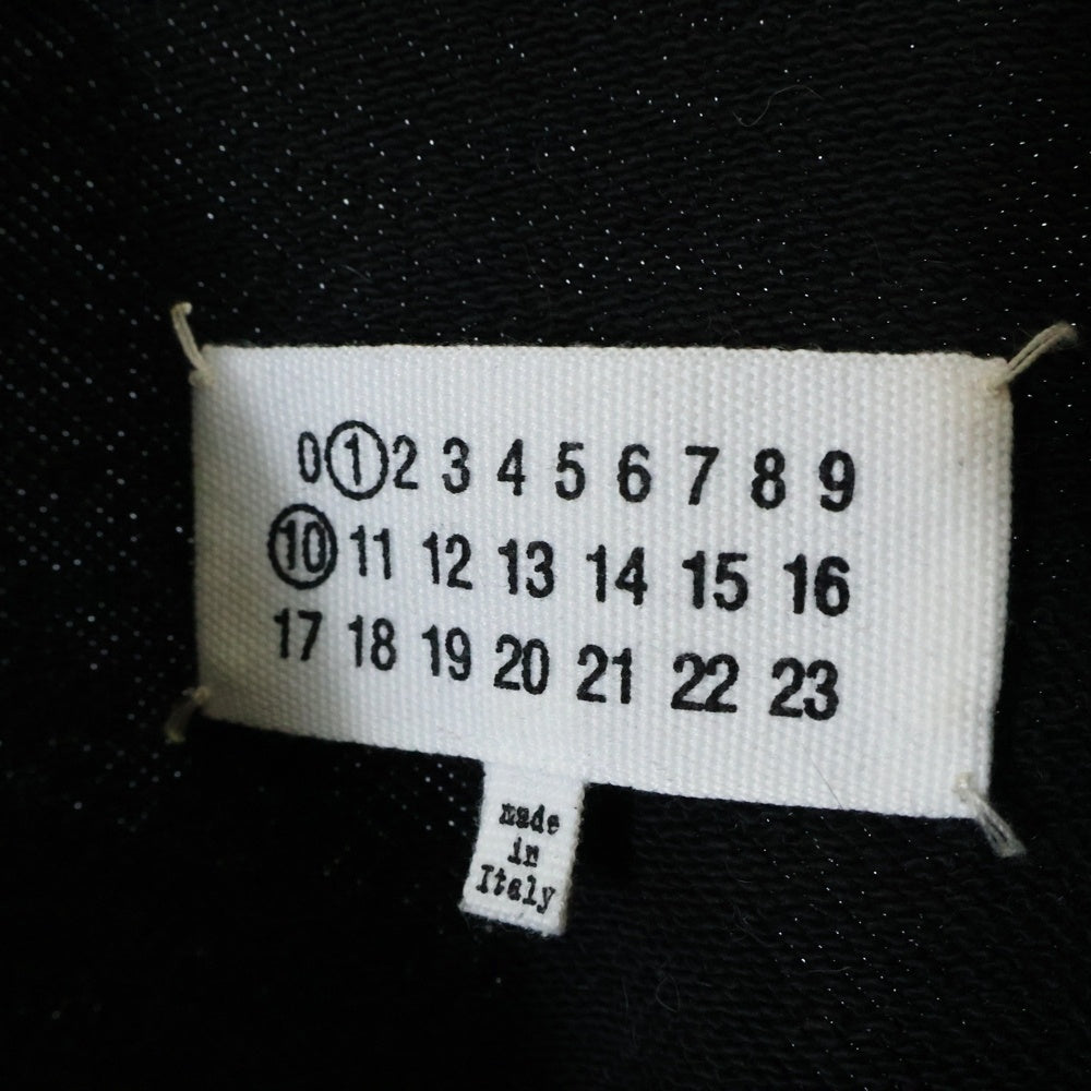 Maison Margiela 0(メゾンマルジェラ) 23SS ナンバリング ロゴ スウェット トレーナー ブラック S51GU0118