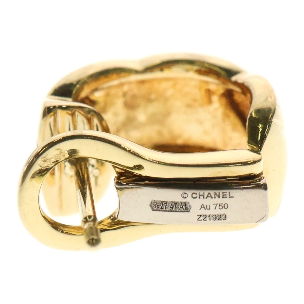 CHANEL(シャネル) ココクラッシュ イエローゴールド K18YG ピアス ※片耳