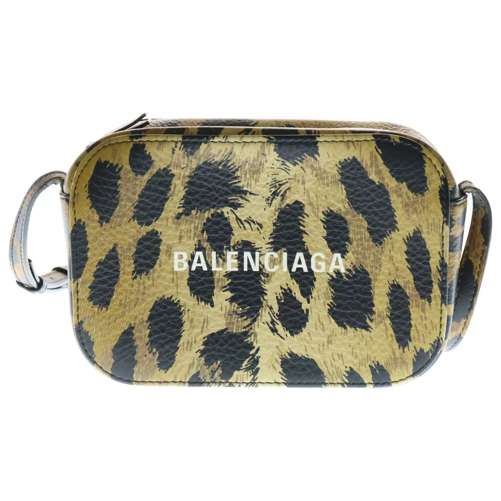 BALENCIAGA(バレンシアガ) CAMERA BAG XS レオパード柄 ミニショルダーバッグ ベージュ 552372 0PC5N 2690