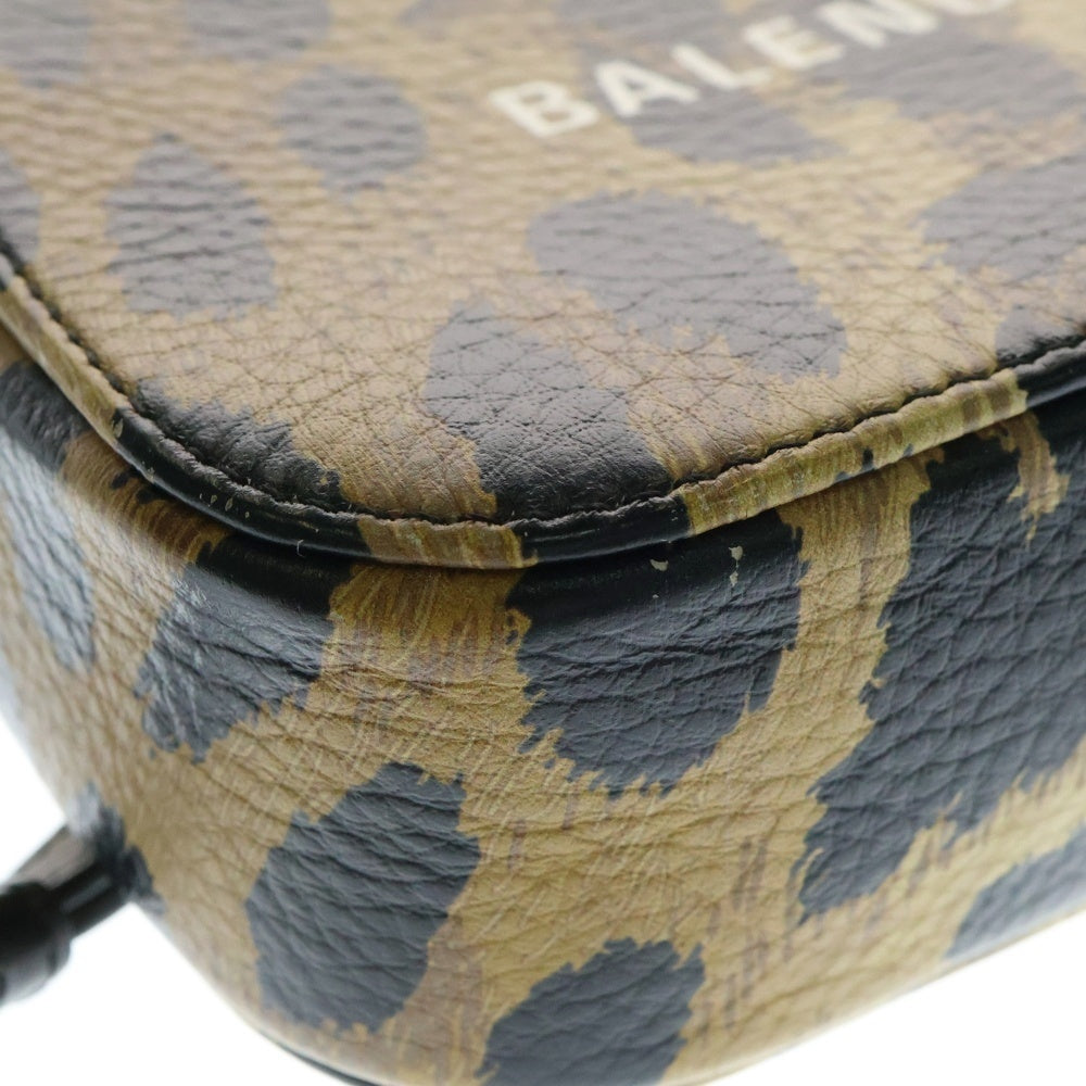 BALENCIAGA(バレンシアガ) CAMERA BAG XS レオパード柄 ミニショルダーバッグ ベージュ 552372 0PC5N 2690