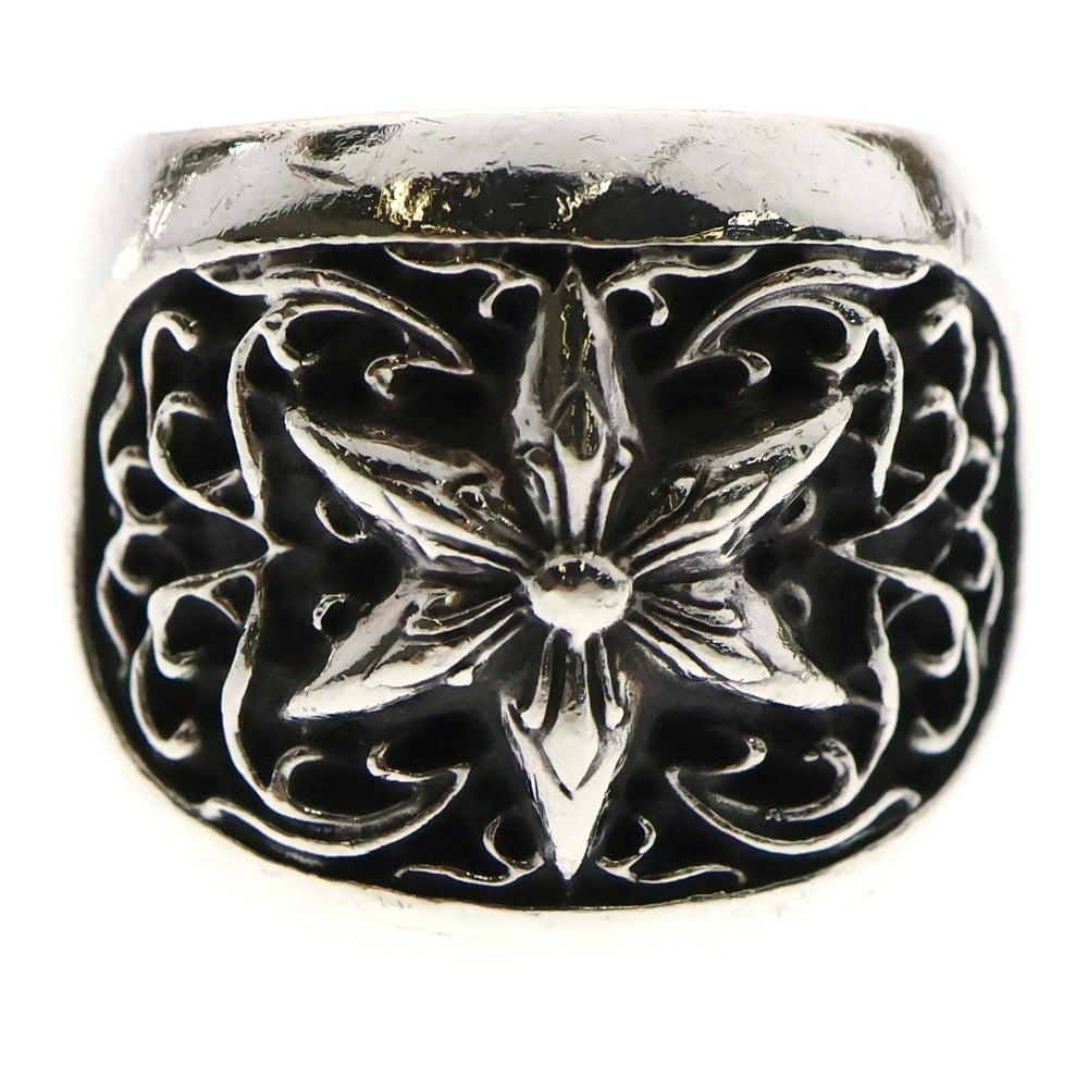 CHROME HEARTS(クロムハーツ) CLSSC OVAL STAR クラシックオーバルスター リング シルバー BCA341