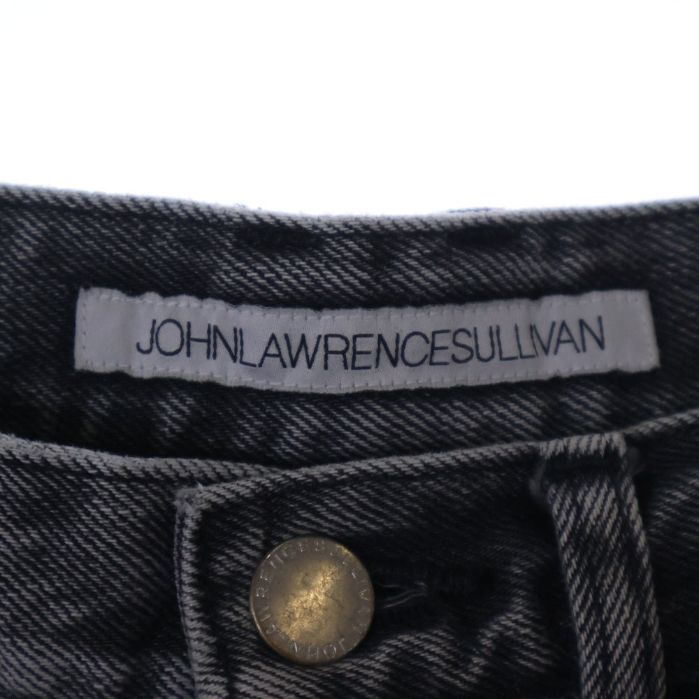 JOHN LAWRENCE SULLIVAN(ジョンローレンスサリバン) WASHED DENIM ZIPPED PANTS ウォッシュド デニム ジップ パンツ ジーンズ グレー JLS-02-20