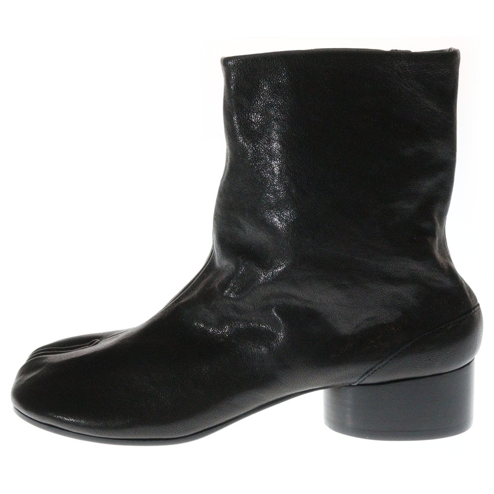Maison Margiela 22(メゾンマルジェラ) TABI タビ レザー ショートブーツ レディース ブラック