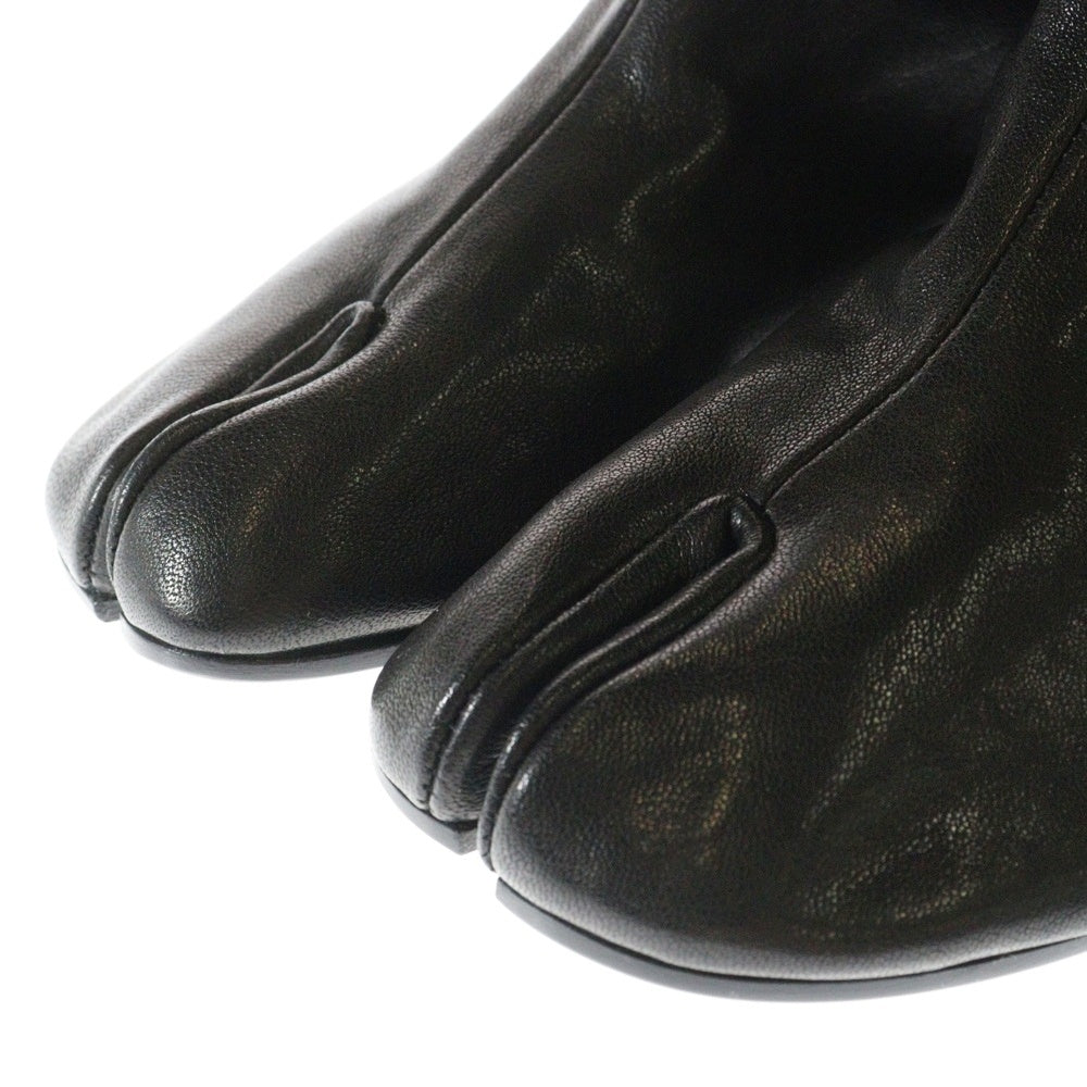 Maison Margiela 22(メゾンマルジェラ) TABI タビ レザー ショートブーツ レディース ブラック