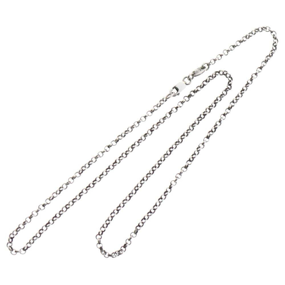 CHROME HEARTS(クロムハーツ) NECKCHAIN R18 ロールチェーンネックレス 18inch シルバー BCA083