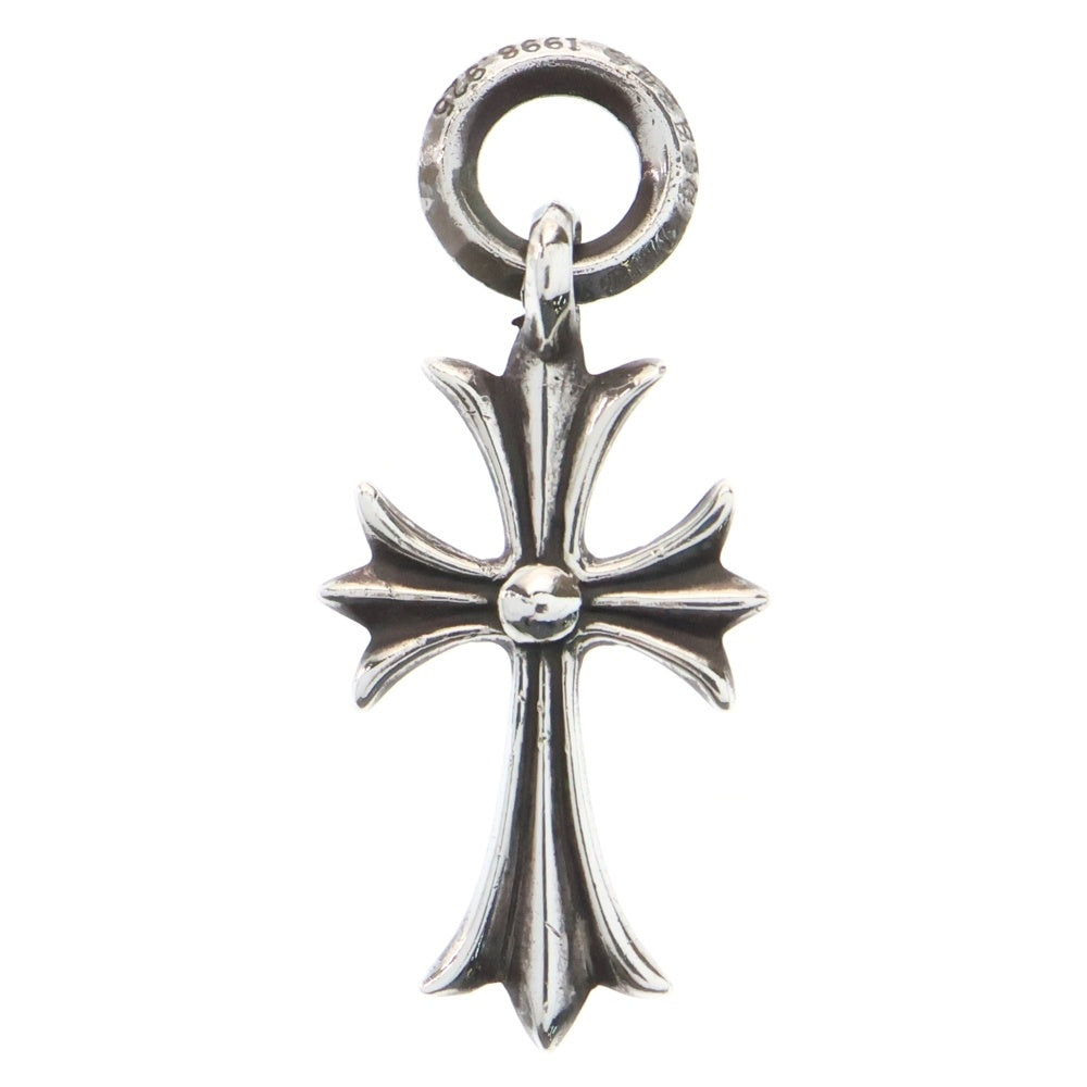 CHROME HEARTS(クロムハーツ) TINY CH CROSS タイニーCHクロス チャーム ネックレストップ シルバー BCA382