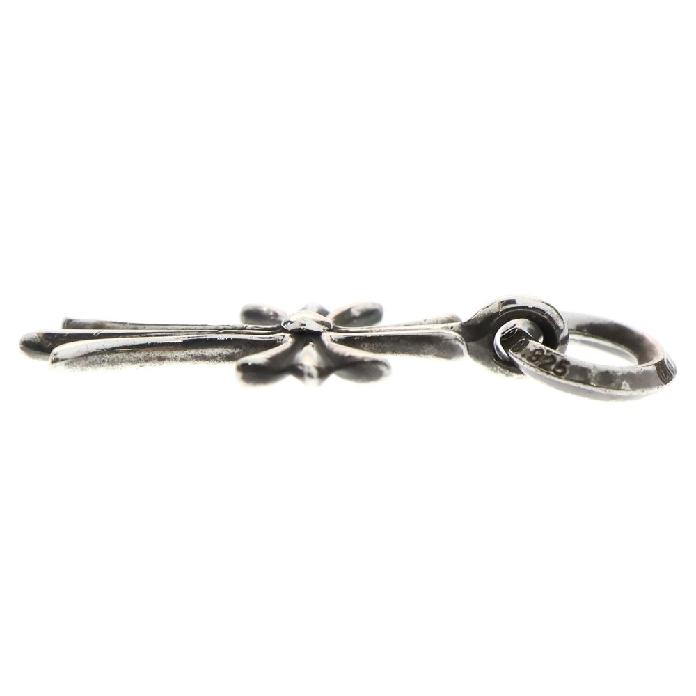 CHROME HEARTS(クロムハーツ) TINY CH CROSS タイニーCHクロス チャーム ネックレストップ シルバー BCA382