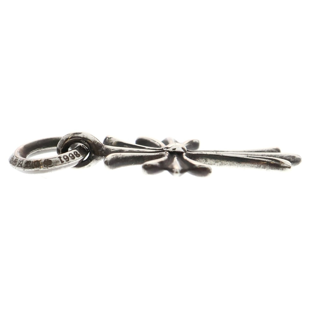 CHROME HEARTS(クロムハーツ) TINY CH CROSS タイニーCHクロス チャーム ネックレストップ シルバー BCA382