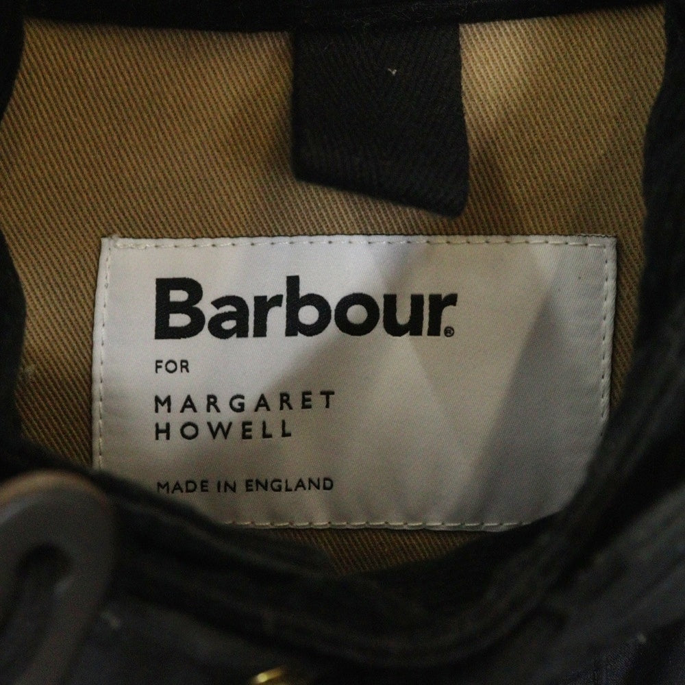 Barbour(バブアー) FOR MARGARET HOWELL ジップアップ オイルドジャケット ブラック 579-9210002